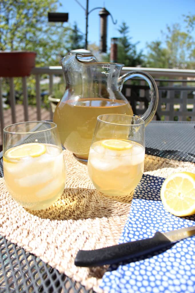 Iced Green Tea One Sweet Mess