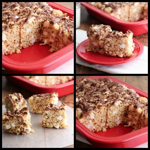 Peanut Butter Snickers Collage