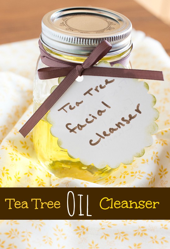Homemade Tea Tree Oil Facial Cleanser  www.themessybakerblog.com