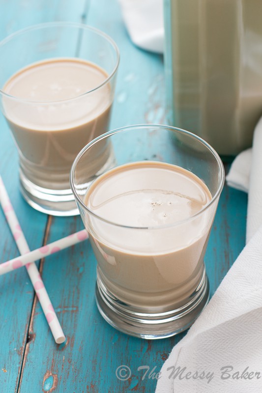 Homemade Caramel Bailey's Irish Cream