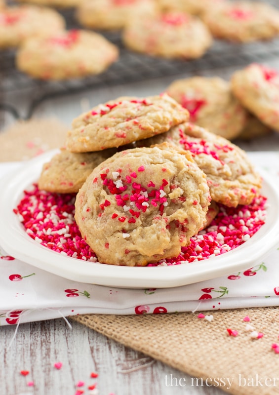 Cream Cheese Funfetti Cookies One Sweet Mess