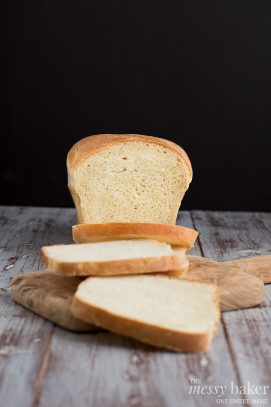 Simple White Bread | www.themessybakerblog.com
