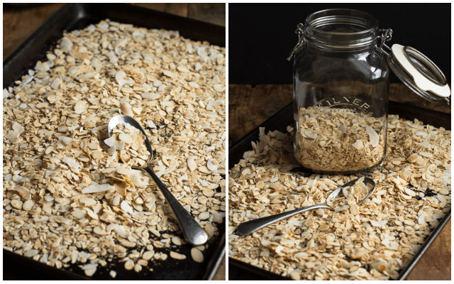Toasted Coconut Muesli | www.themessybakerblog.com