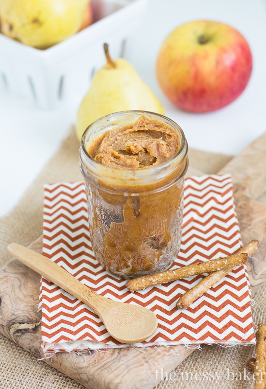 White Chocolate Pumpkin Almond Butter | www.themessybakerblog.com