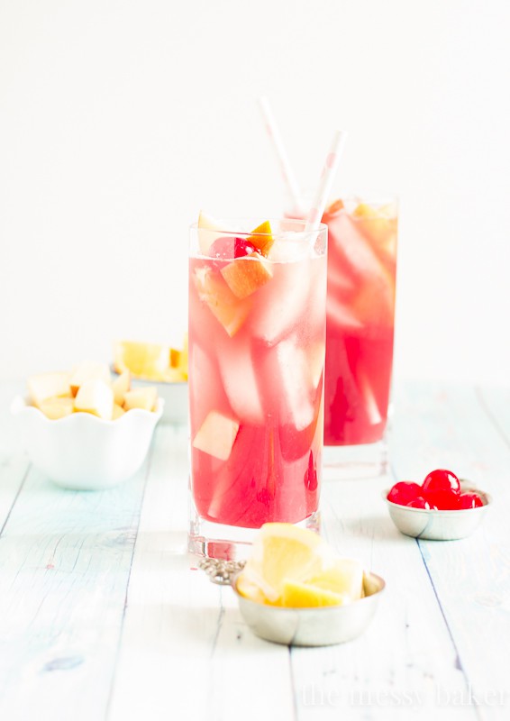 Black Cherry Sangria | www.themessybakerblog.com