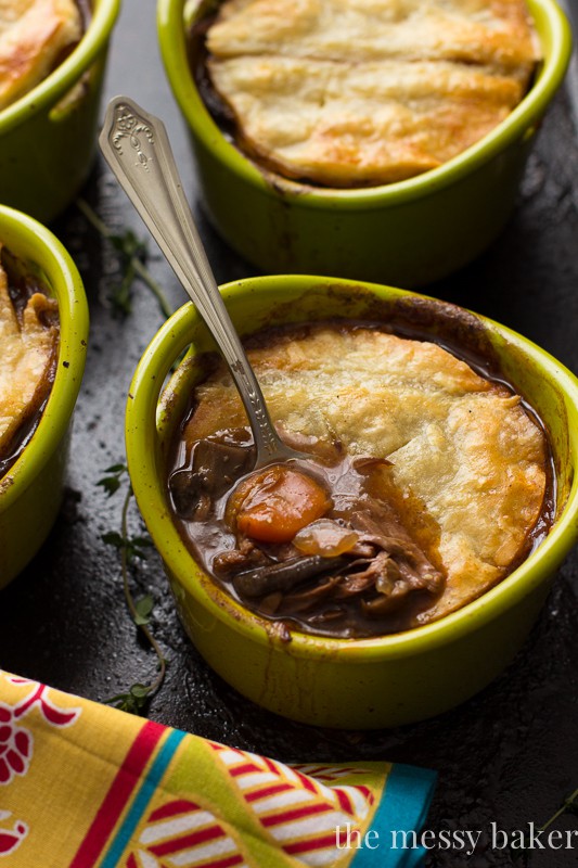 Steak and Mushroom Pie | www.themessybakerblog.com