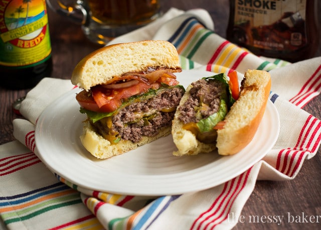 Jalapeño Popper Stuffed Bacon Burgers