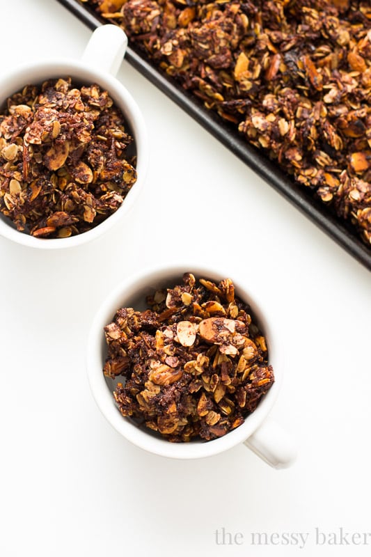 Nutella Almond Granola