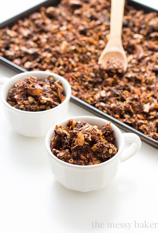 Nutella Almond Granola