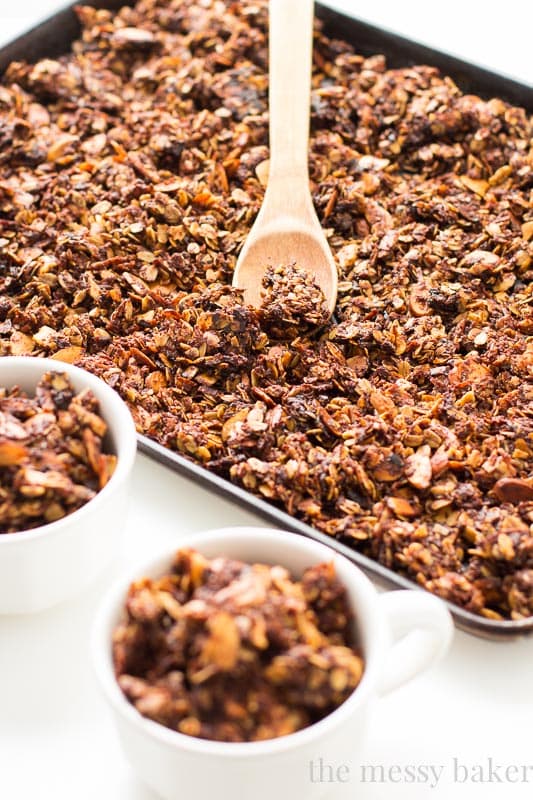 Nutella Almond Granola