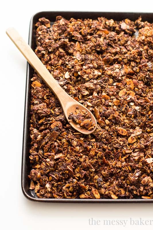 Nutella Almond Granola