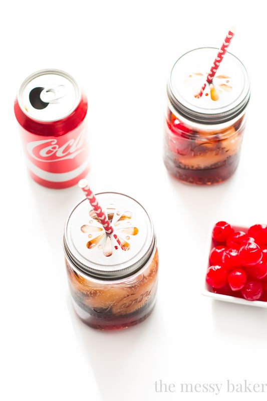 Black Cherry Cuba Libre Cocktail {aka Adult Cherry Coke}