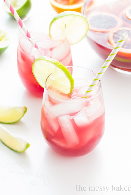 Sangrita {Sangria + Margarita} Cocktail