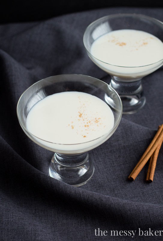 Caramel Cinnamon Martini {RumChata, Caramel Vodka, Cinnamon}