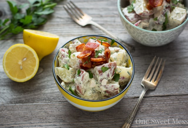 Chicken Bacon Ranch Potato Salad