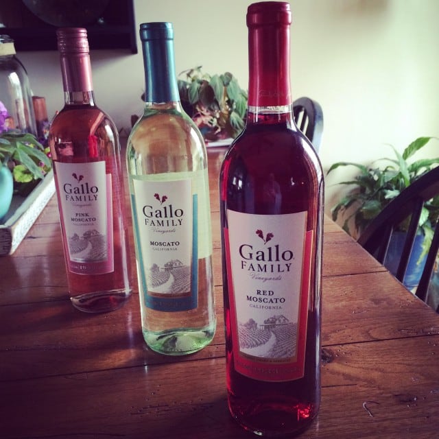 Gallo Family Vineyards' Moscato Trio