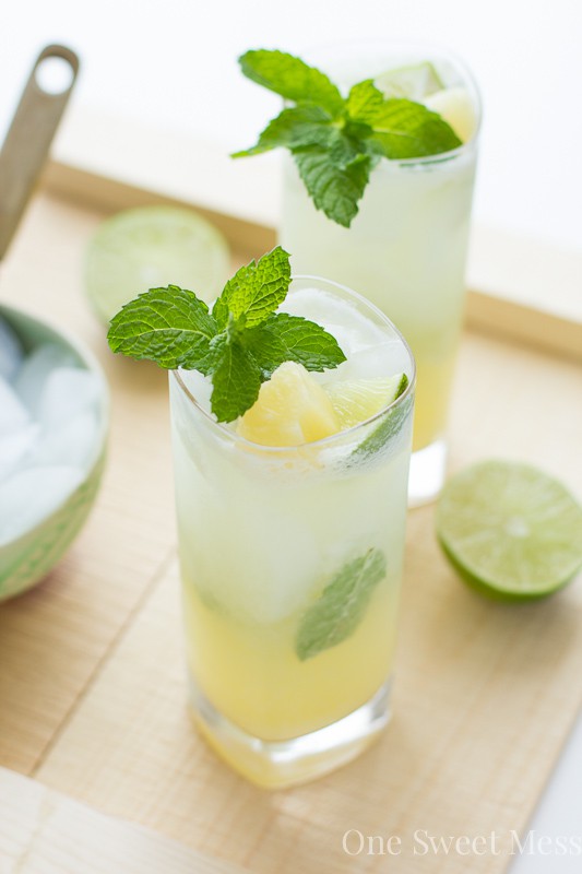 Pineapple Coconut Mojito