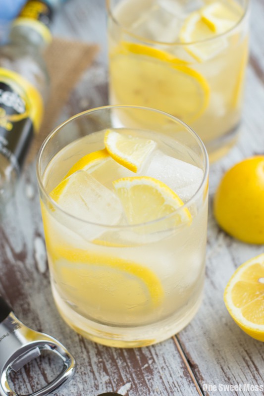 Vanilla Bourbon Lemonade