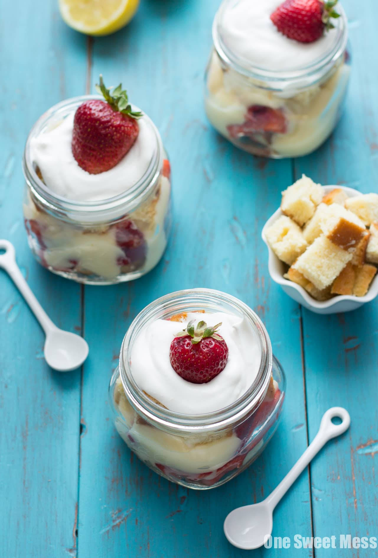 No-Bake Strawberry Shortcake Trifle