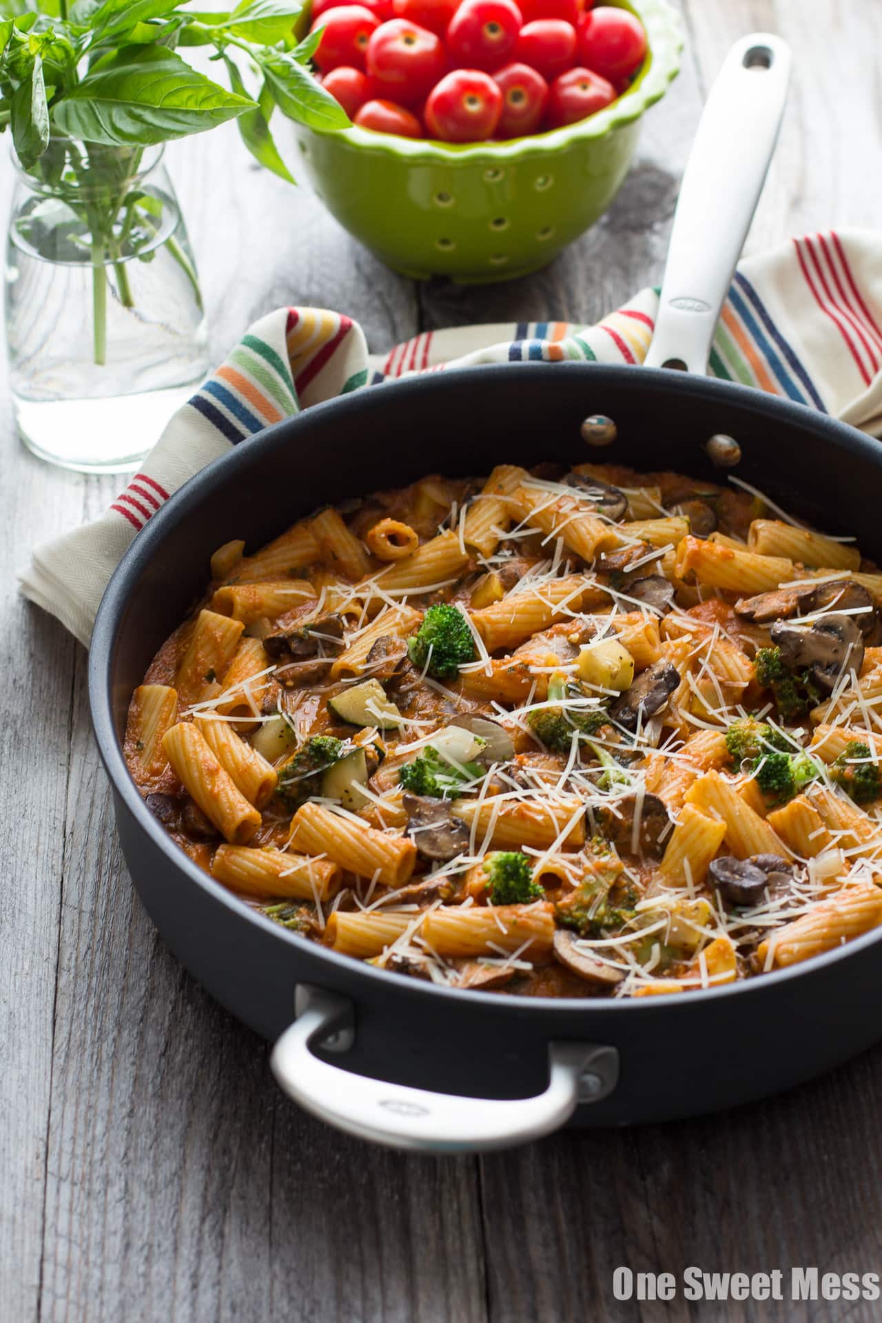 Roasted Marinara Pasta Primavera