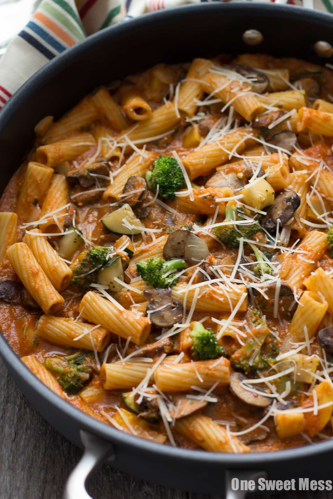 Roasted Marinara Pasta Primavera