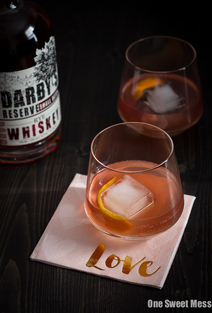 The Tiny Dancer Cocktail: This fierce but delicate cocktail combines bourbon, Campari, and blood orange juice. 