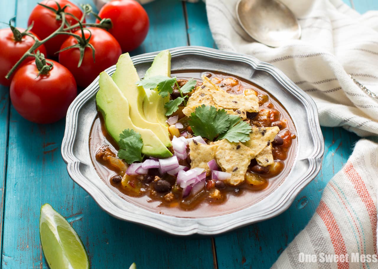 Chorizo Taco Soup