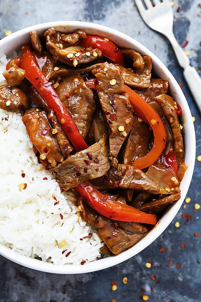 Sriracha Orange Beef