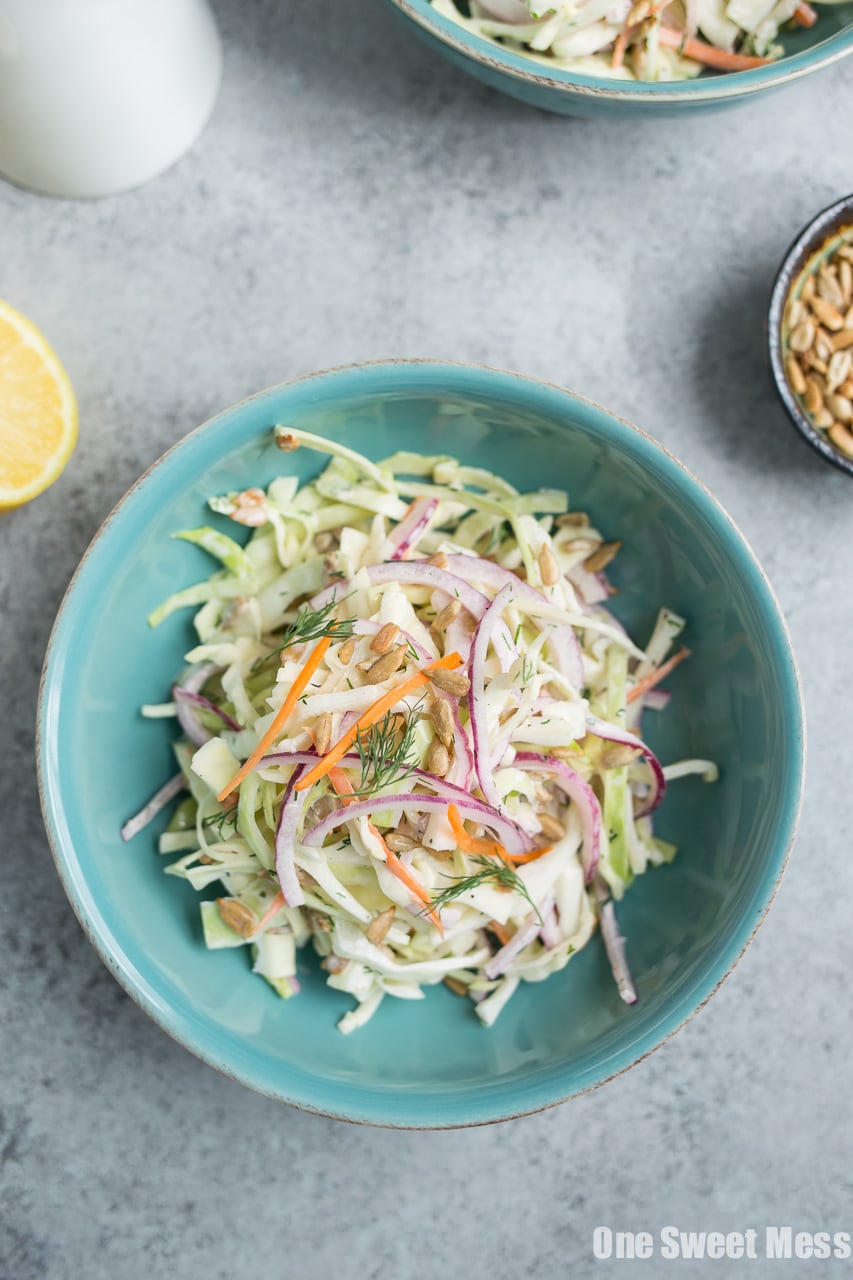 Lemon Dill Coleslaw