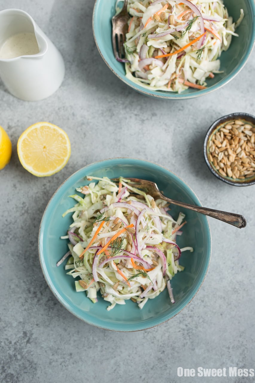 Lemon Dill Coleslaw