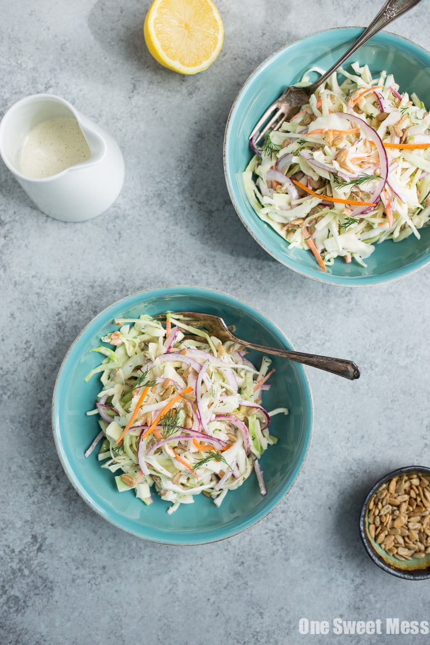 Lemon Dill Coleslaw