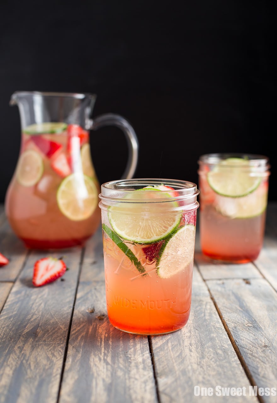 Strawberry-Lime Sangria