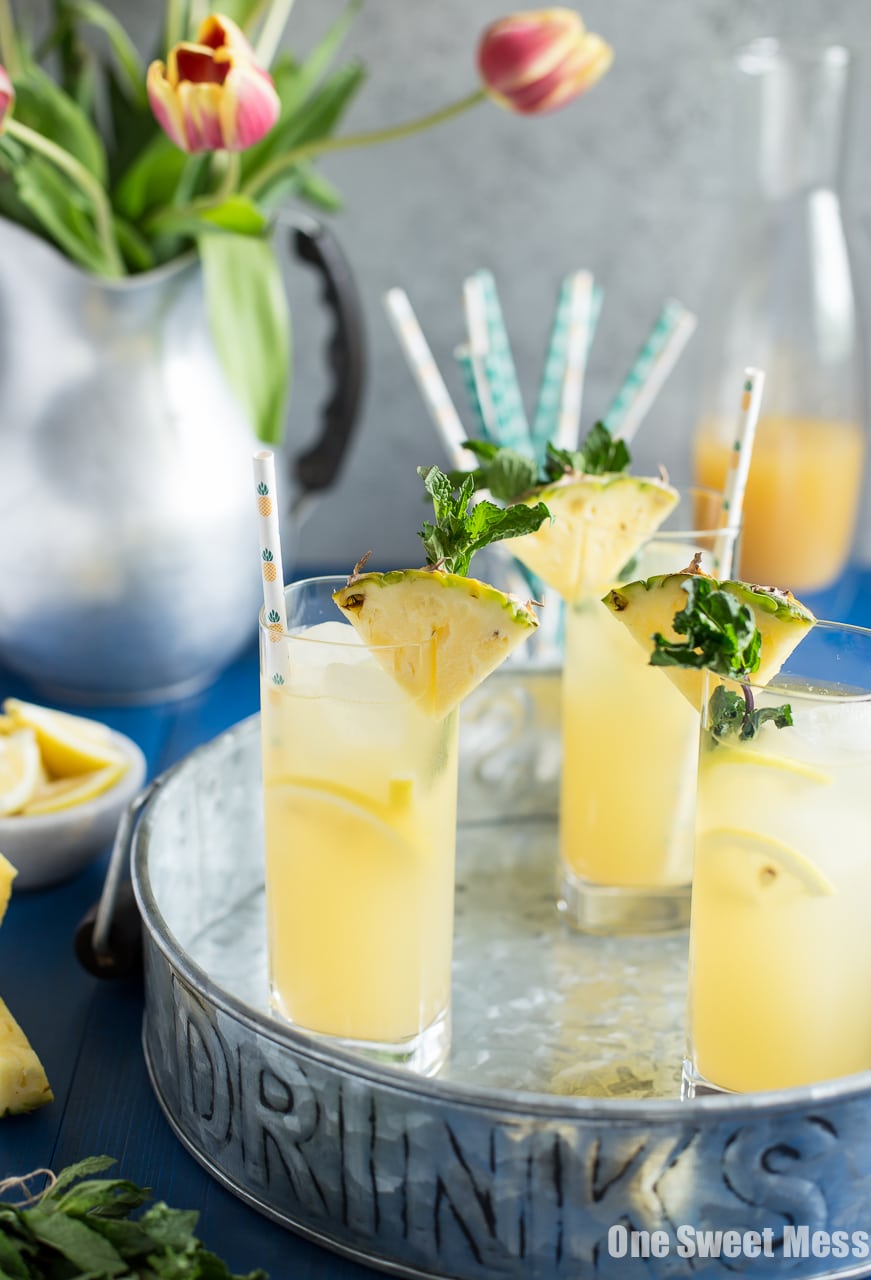 Pineapple Vanilla Bean Martini