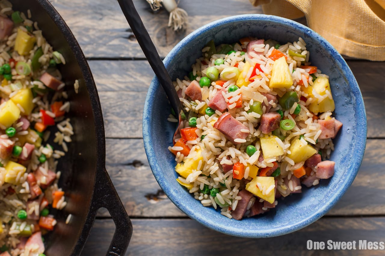 Pineapple Ham Fried Rice