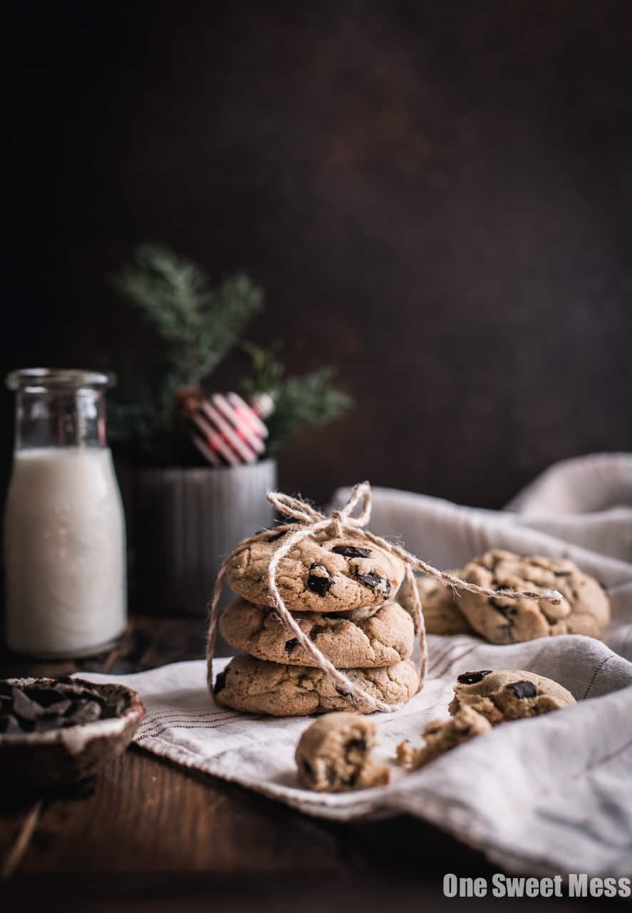 Gluten-Free Brown Butter & Toasted Almond Chocolate Chunk Cookies