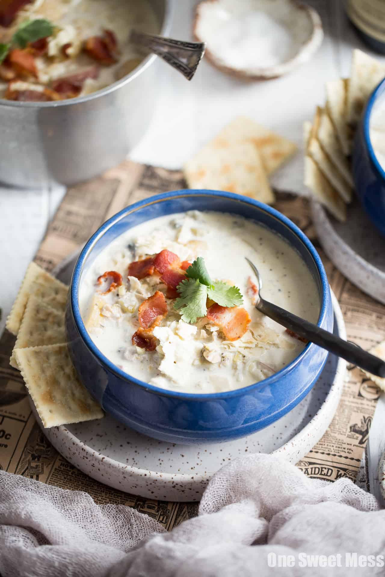 GLUTEN-FREE NEW ENGLAND CLAM CHOWDER - sammywongskitchen