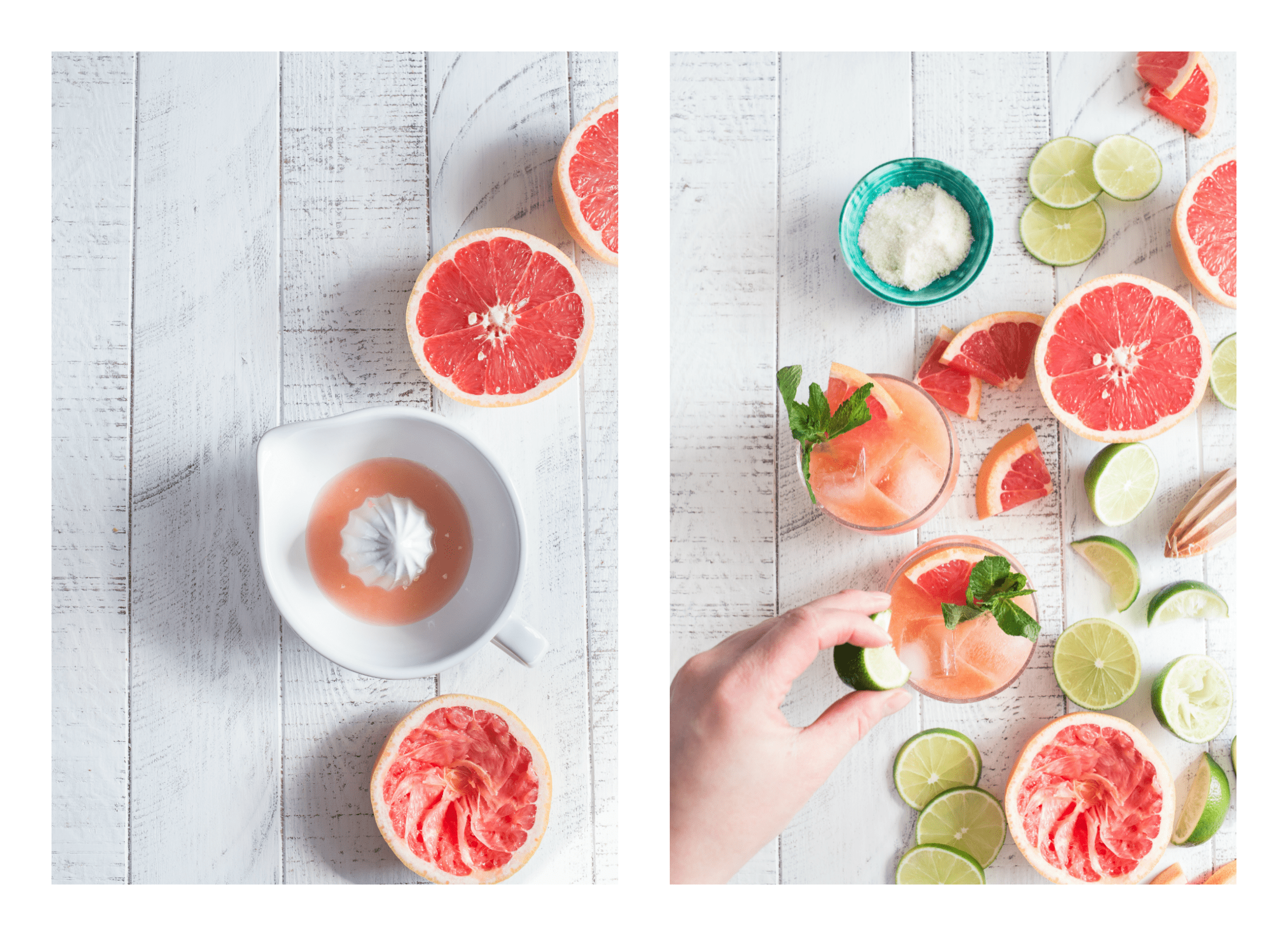 Paloma Cocktail: This citrus infused, tequila-spiked cocktail is deliciously satisfying. 