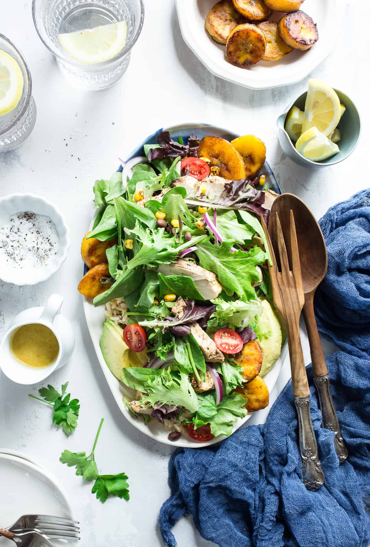 Cuban-Style Grilled Chicken & Brown Rice Salad (Gluten-Free)