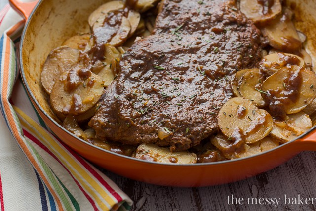 Guinness Braised Brisket with Potatoes