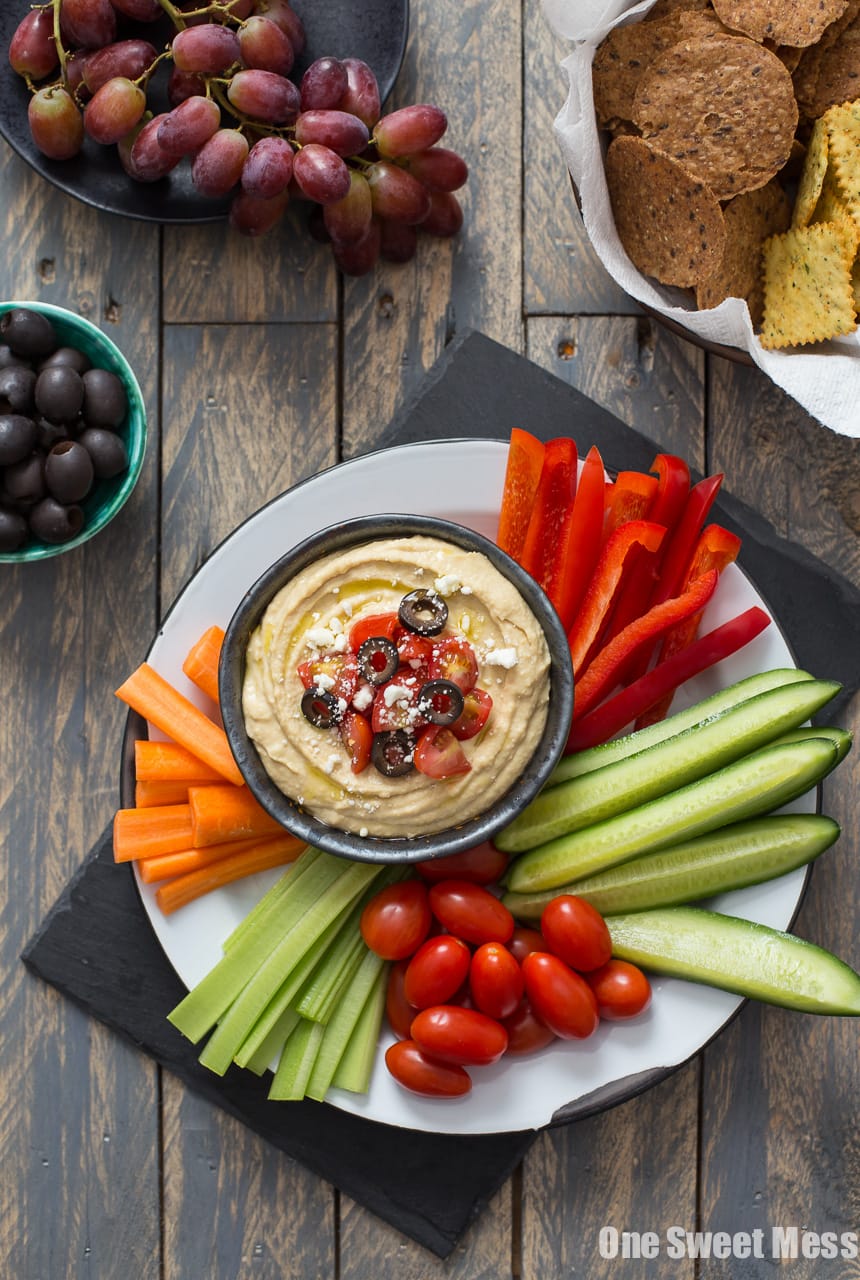 Greek Hummus Platter