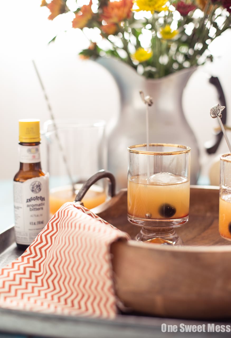 Pumpkin Spice Rum Old Fashioned