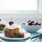Pecan Glazed Cherry Buttermilk Cake