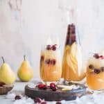 Honey Pear Cardamom Sangria