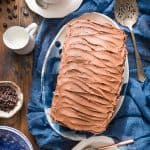 Gluten-Free Chocolate Chip Banana Bread with Mocha Buttercream