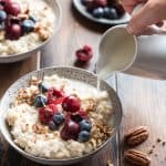 Brown Rice Breakfast Pudding {Gluten-Free, Vegan & Naturally Sweetened}