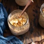 Peanut Butter Banana Bread Overnight Oats